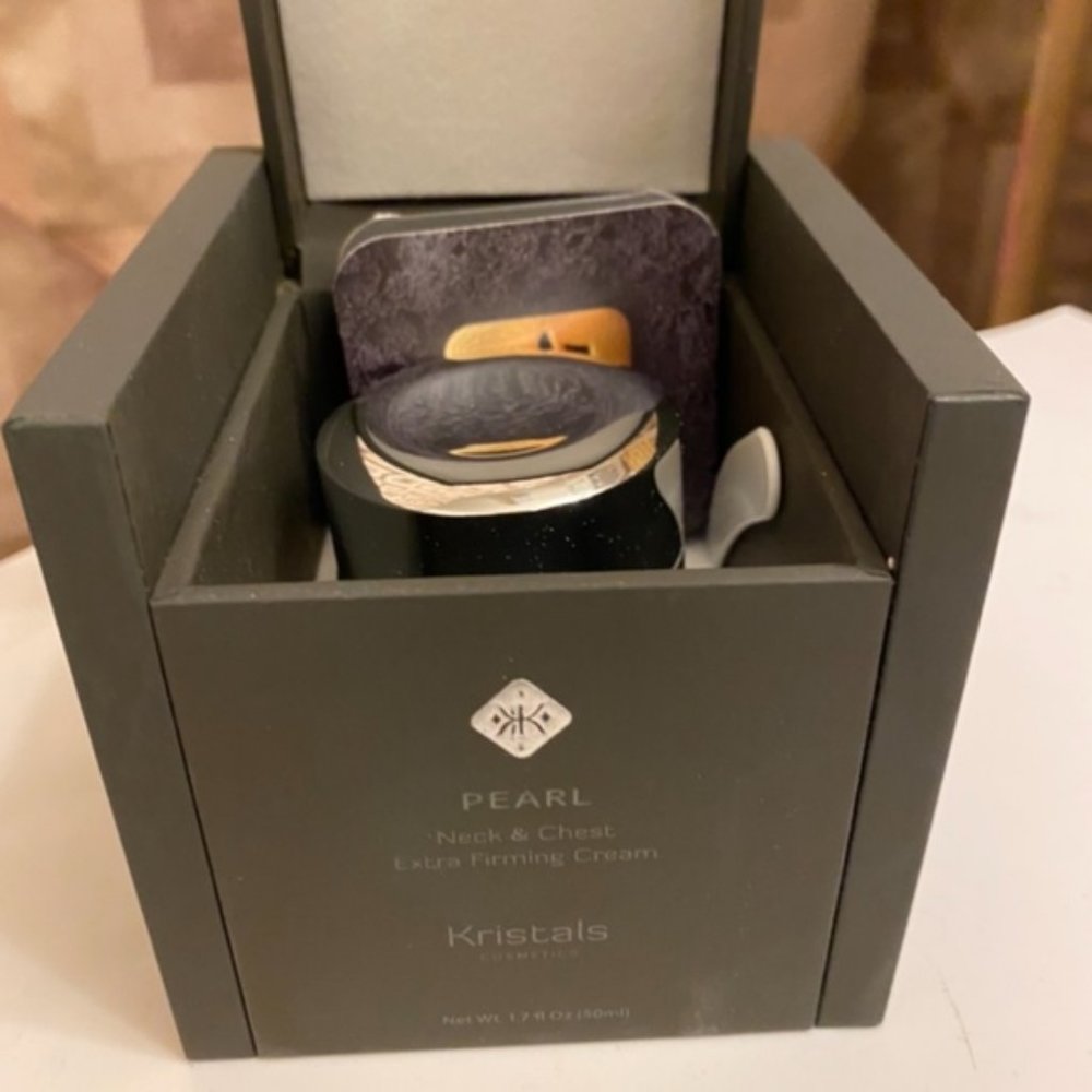 KRISTALS PEARL NECK & CHEST EXTRA FIRMING CREAM-1.7 fl oz/50 ml-BRAND NEW-SEALED